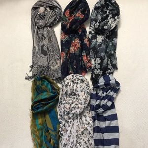 6 scarves 🧣 BUNDLE